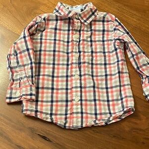 Janie and Jack infant button down shirt. Size 12-18 months.